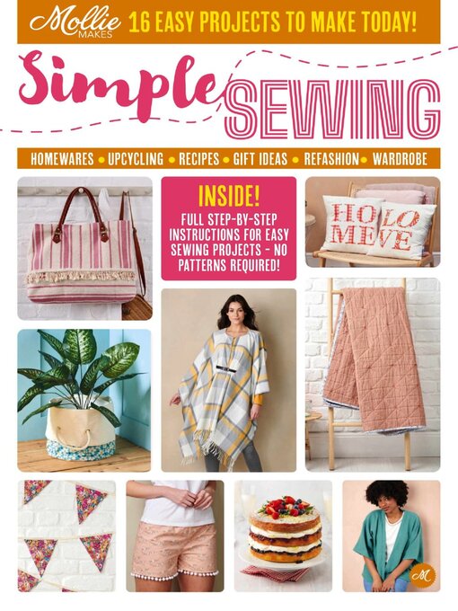Cover image for Mollie Makes: Simple Sewing